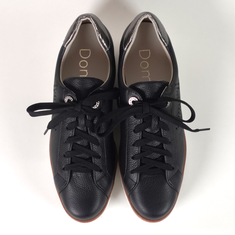 サイドスターパンチングレザースニーカー