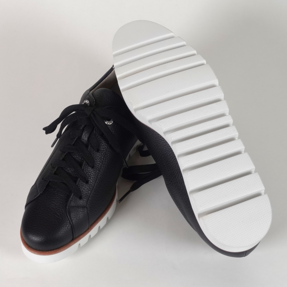 サイドスターパンチングレザースニーカー