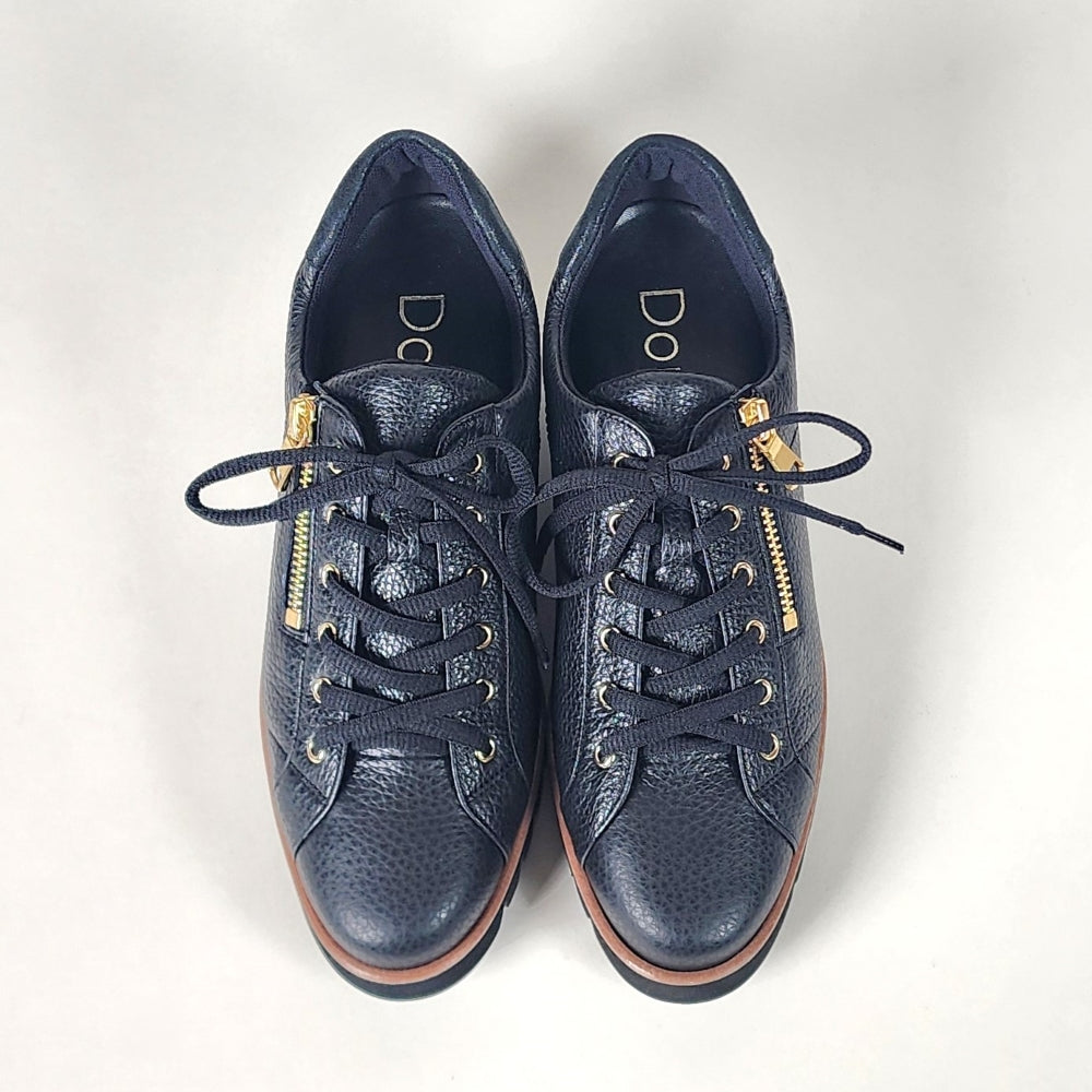 サイドジップレザースニーカー