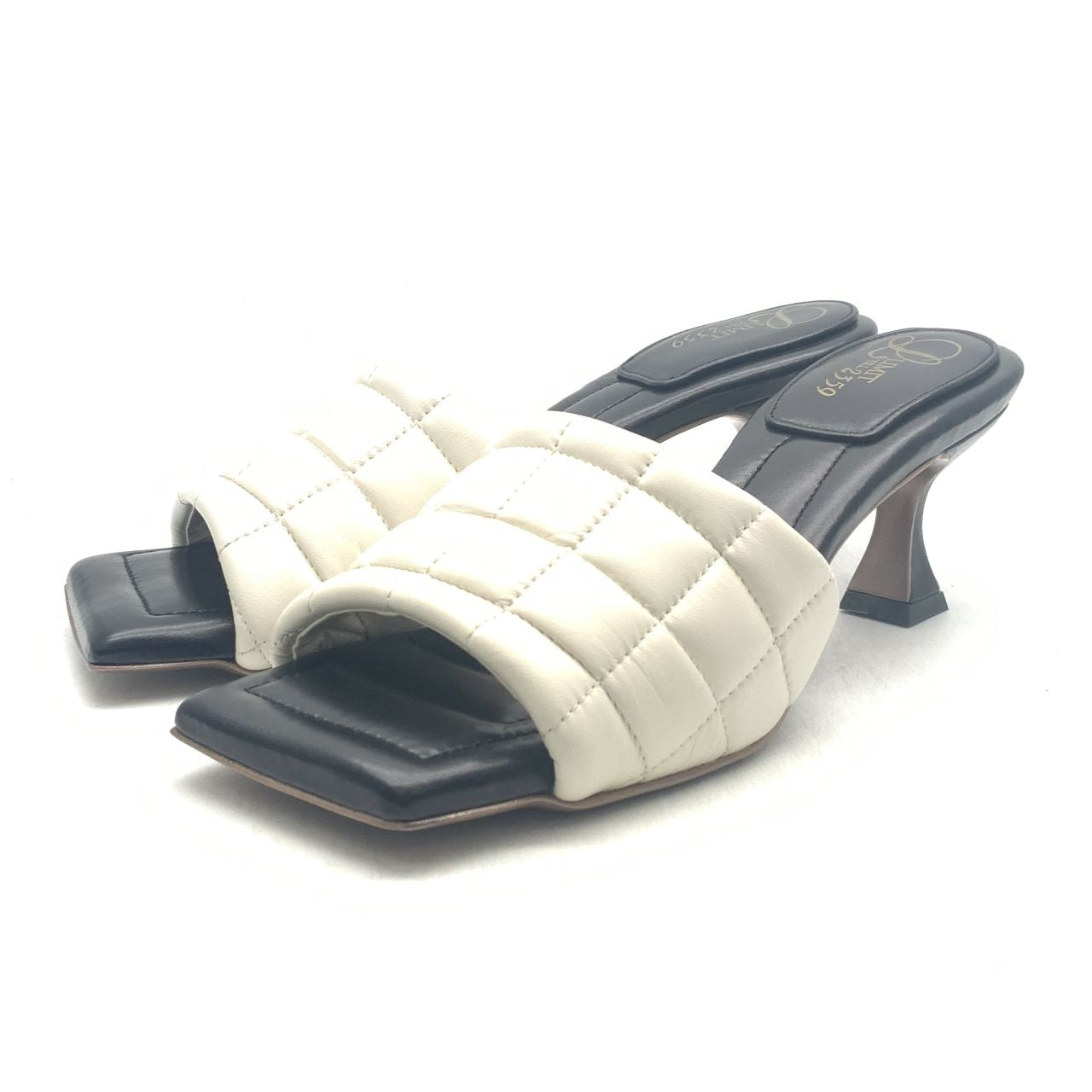 キルティングミュール/アイボリー