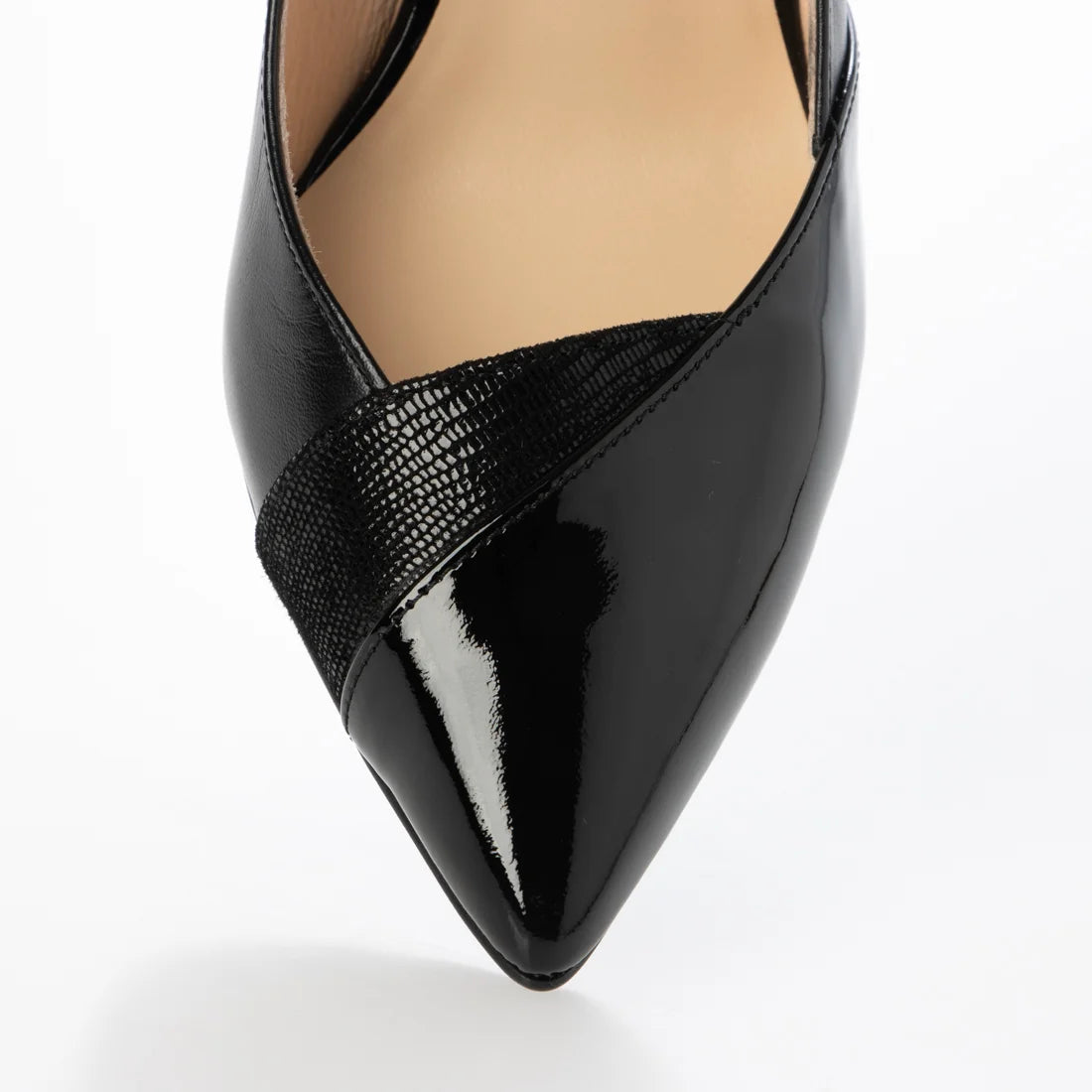 3カラーポインテッドパンプス