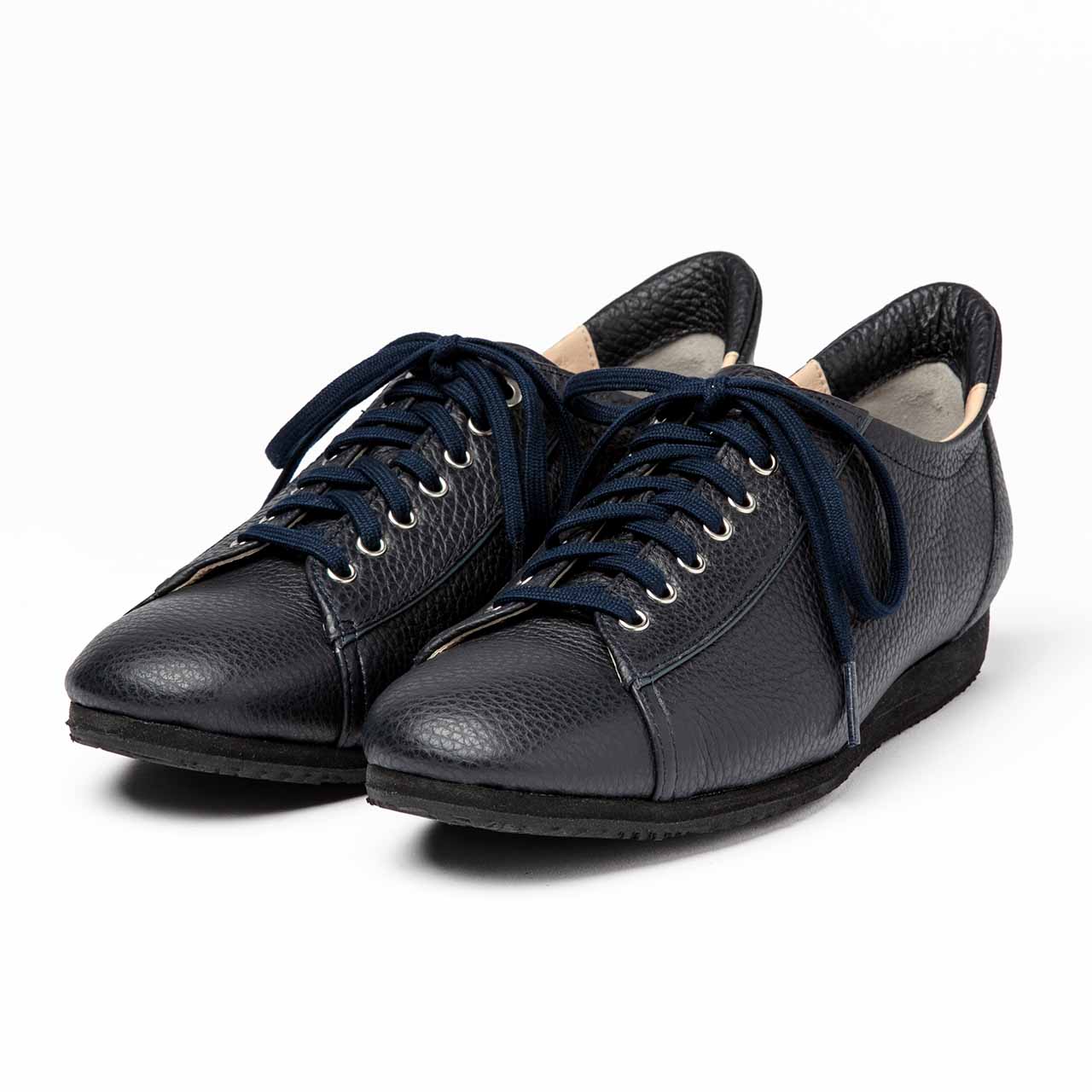 レースアップスリップインE幅/ネイビー
