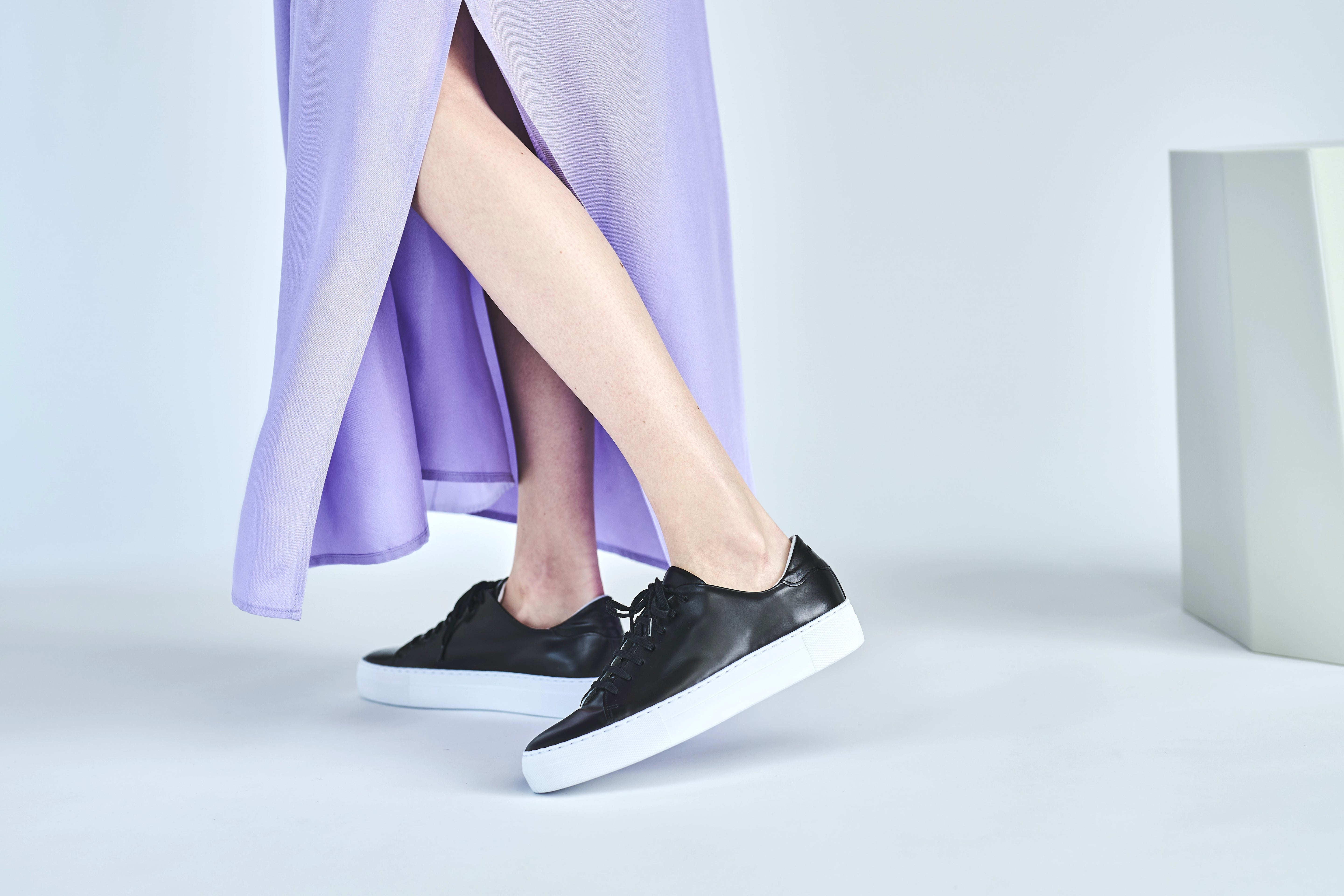 EVAソール レザースニーカー