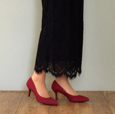 全天候尖頭高跟鞋