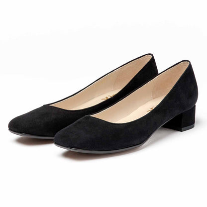 プレーンカッターパンプス／ブラックS