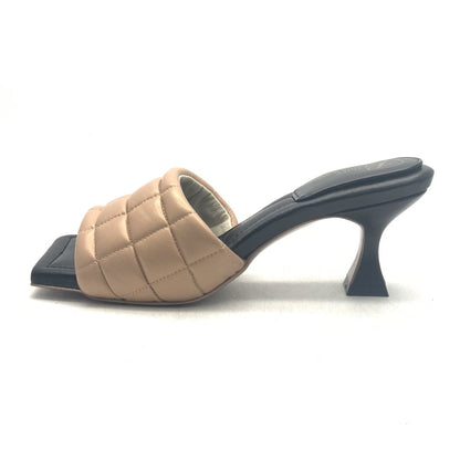 キルティングミュール／ベージュ