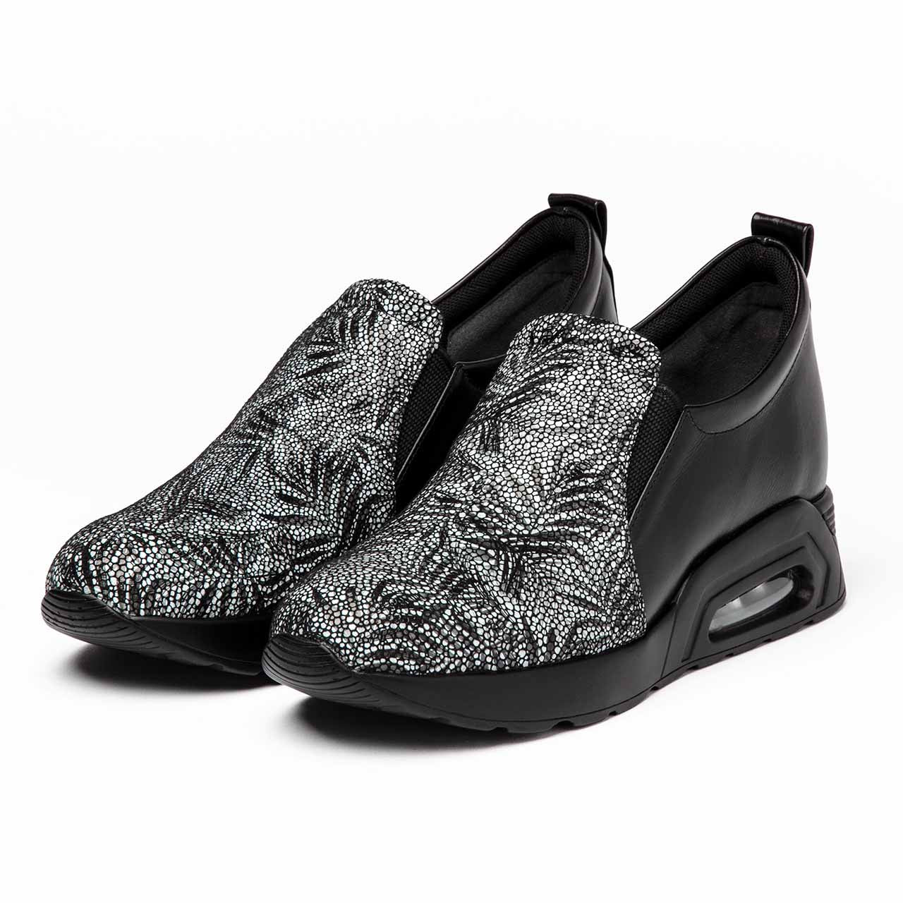 Airsoleハイカットスリッポン2E幅／ブラック