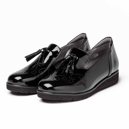 タッセルスリッポン／ブラックE