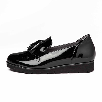 タッセルスリッポン／ブラックE