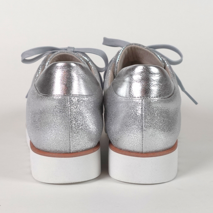 サイドスターパンチングレザースニーカー