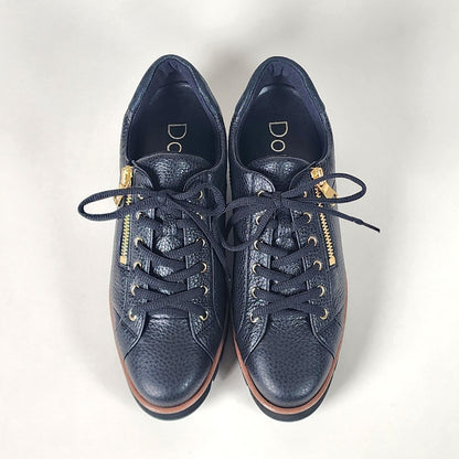 サイドジップレザースニーカー