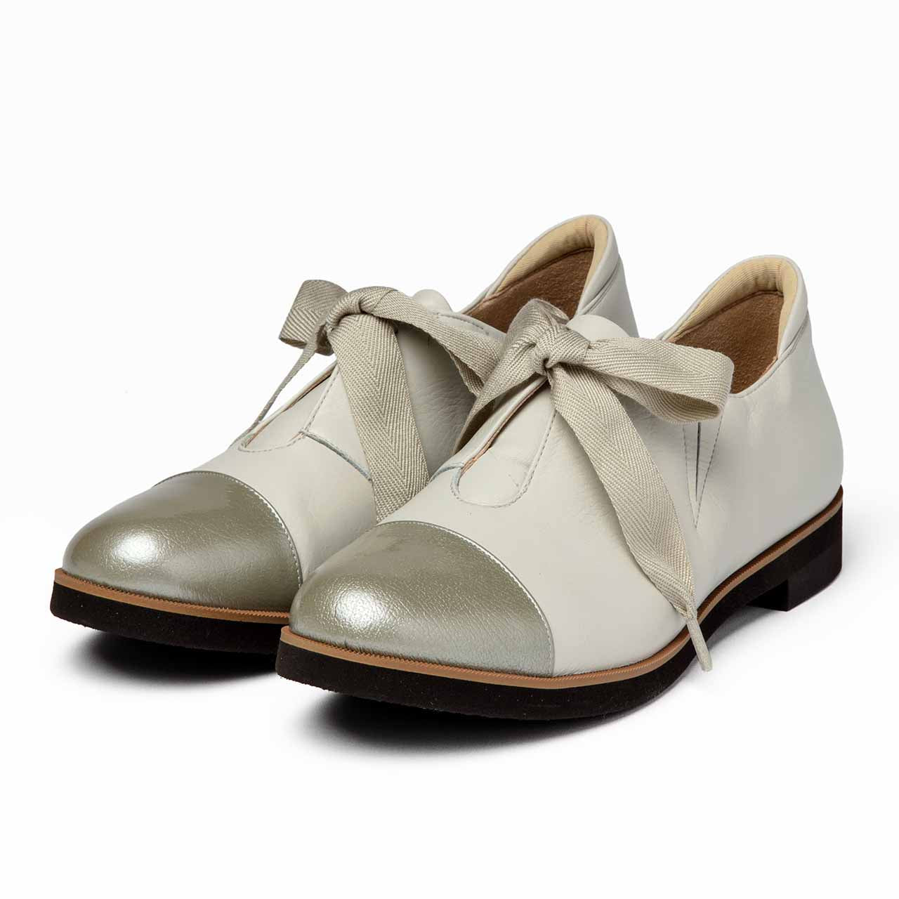 グログランリボンスリッポン／アイボリー