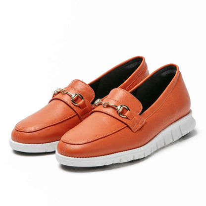 ビットローファースニーカーソール／オレンジ