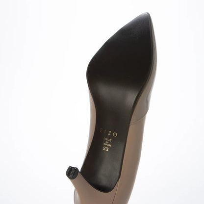 ３カラーポインテッドパンプス