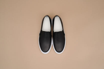 EVA鞋底 皮革懶人鞋