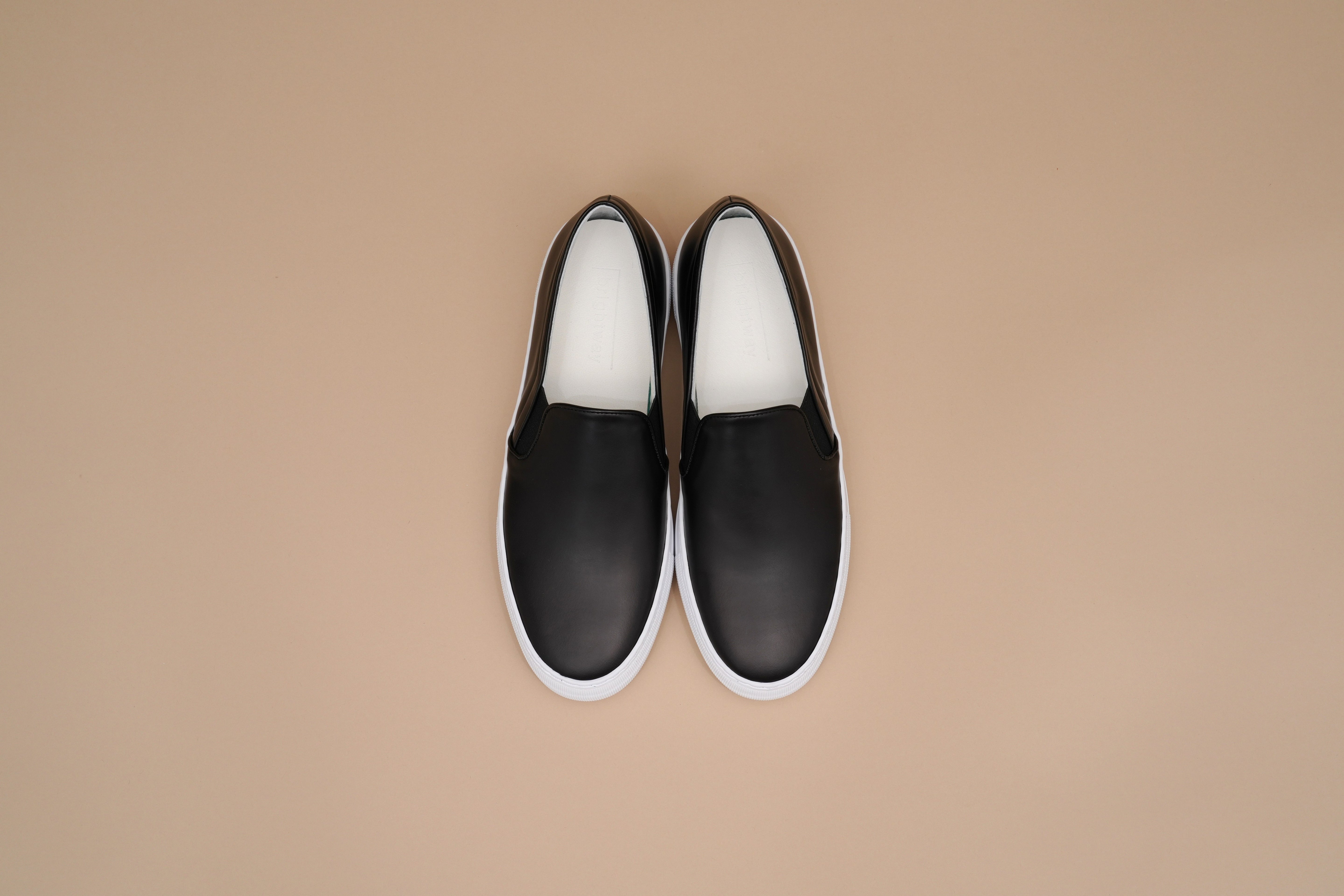 EVA鞋底 皮革懶人鞋