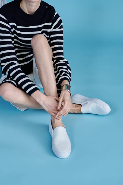 EVAソール レザースリッポン