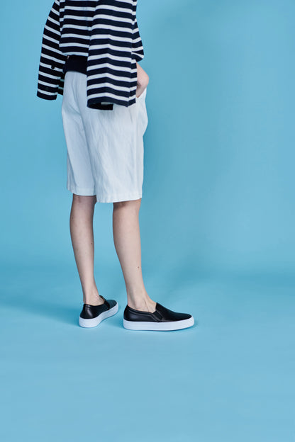 EVA鞋底 皮革懶人鞋