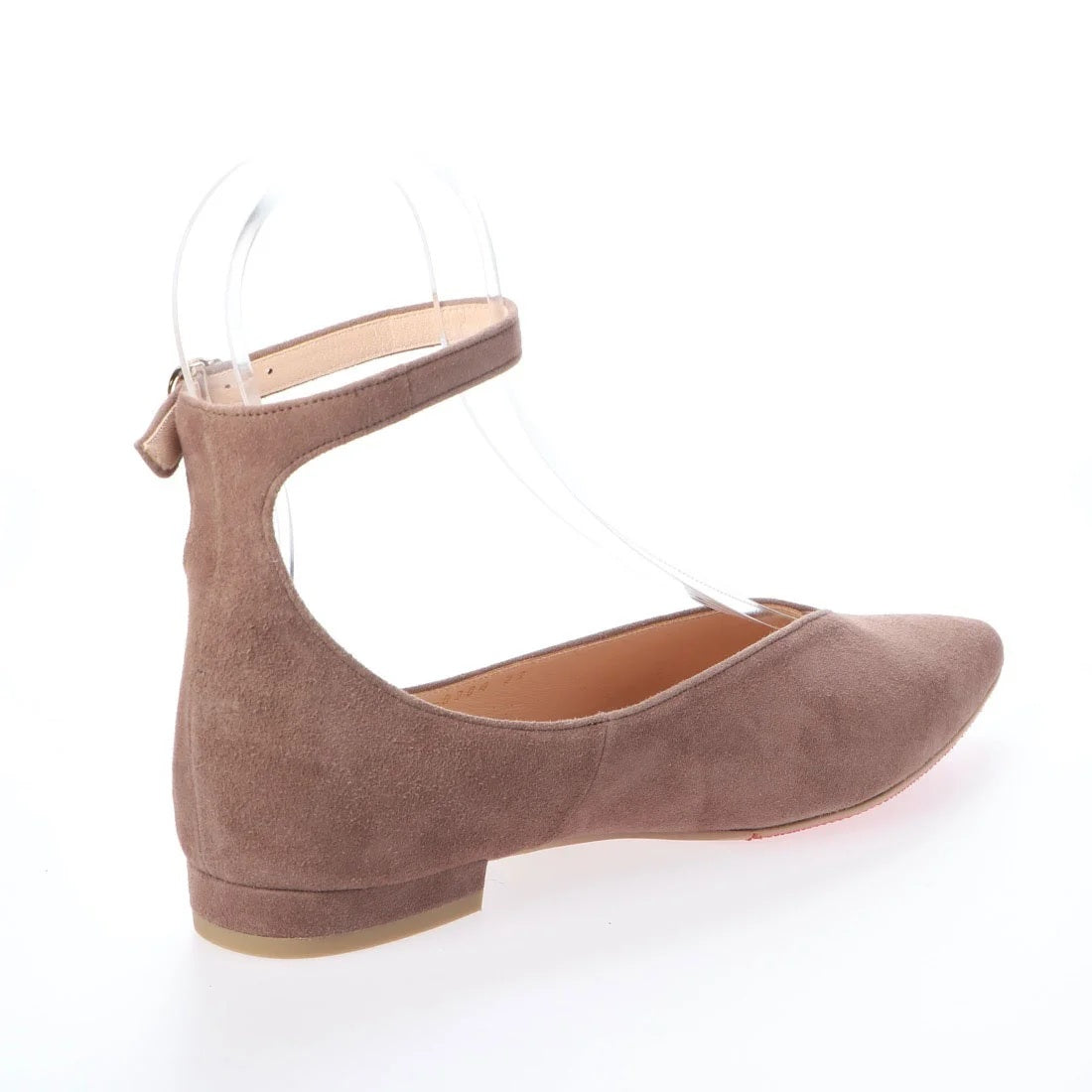 ネックストラップフラットパンプス