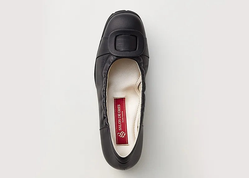 パンプス バックルベルト