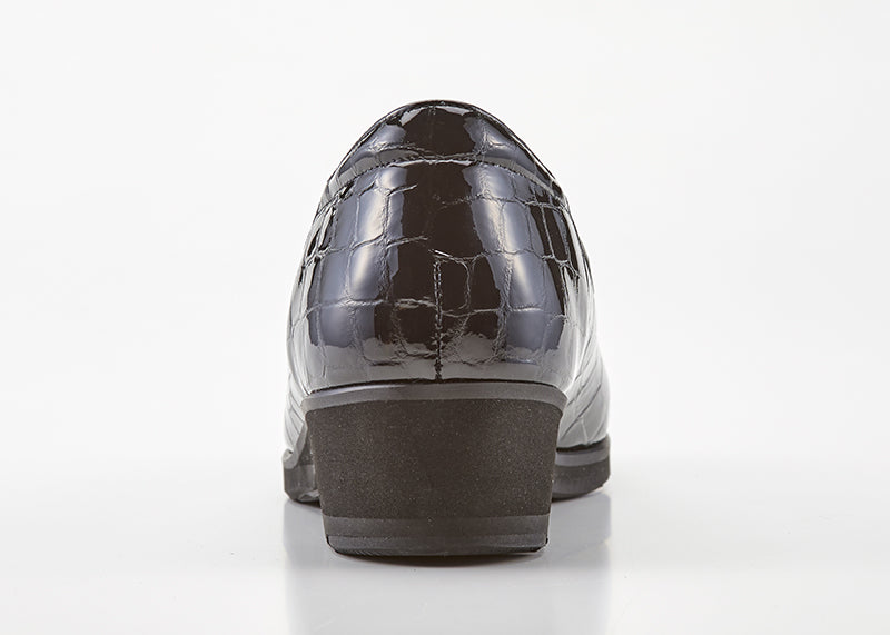 コンフォートシューズ型押エナメル