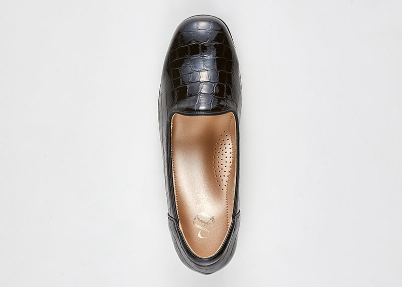 コンフォートシューズ型押エナメル