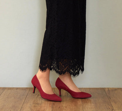 全天候尖頭高跟鞋