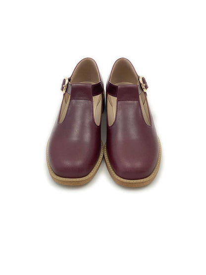 Tストラップシューズ