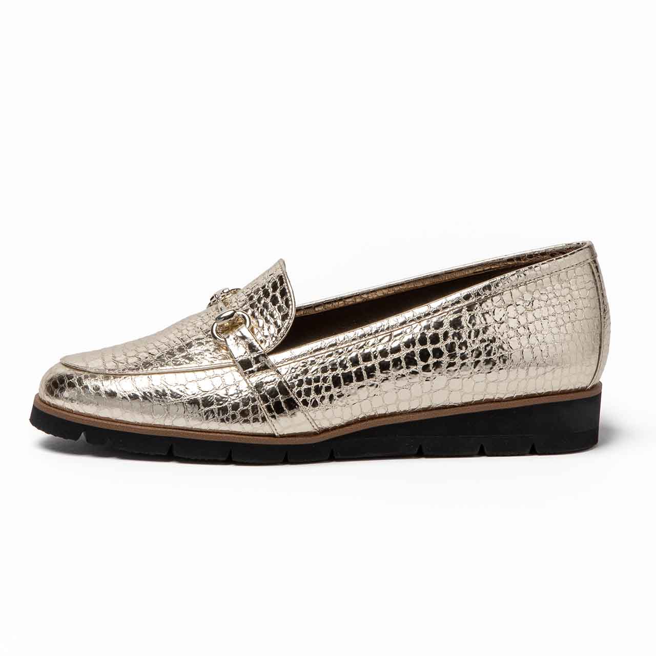 ビットローファー／ゴールド